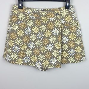 A. Byer - 90's Floral Print Skort / Shorts
